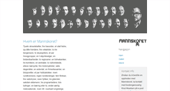 Desktop Screenshot of mannskoret.org